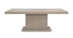 Horizon Extendable Dining Table, 84"-105"W x 44"D x 30"H