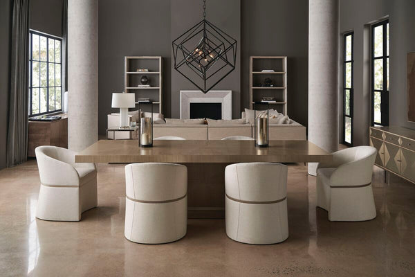 Horizon Extendable Dining Table, 84"-105"W x 44"D x 30"H