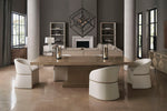 Horizon Extendable Dining Table, 84"-105"W x 44"D x 30"H