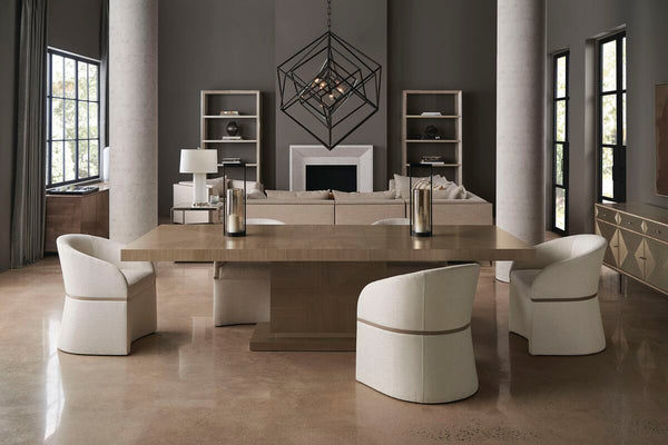 Horizon Extendable Dining Table, 84"-105"W x 44"D x 30"H