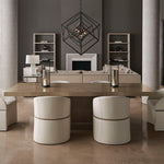 Horizon Extendable Dining Table, 84"-105"W x 44"D x 30"H