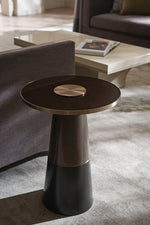 Aperture End Table, 19" Dia x 25" H