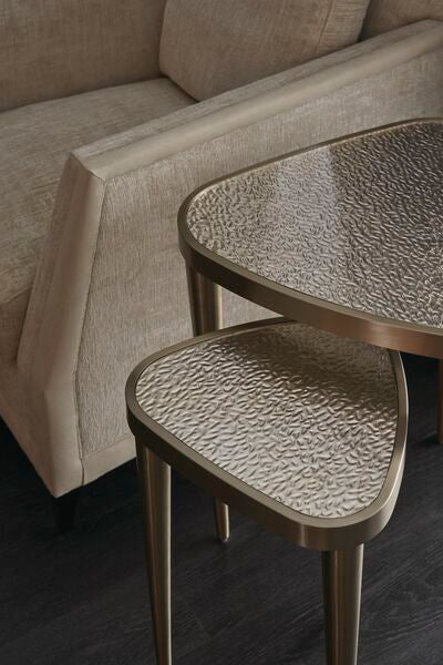 Cuff Links Side Table Set