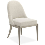 Natural Choice Side Chair, Ecru Shimmer Performance Fabric