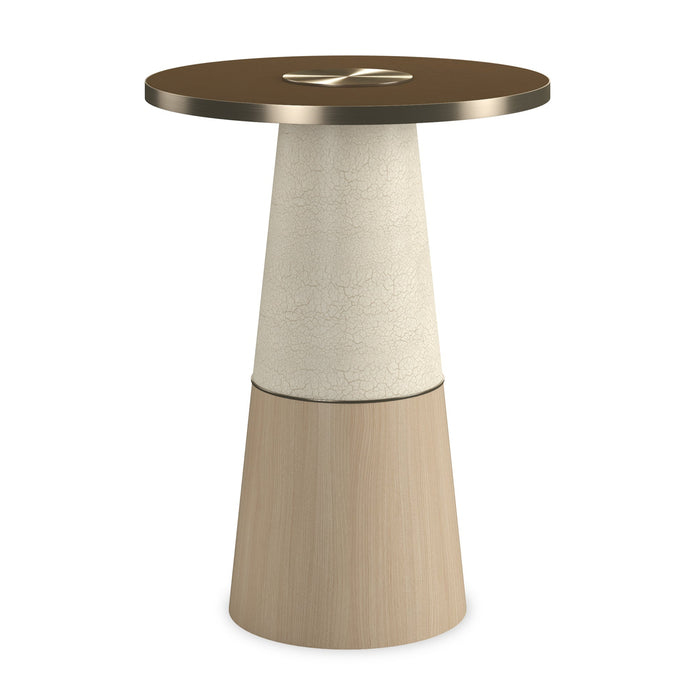 Aperture Side Table, 19"Dia x 25"H