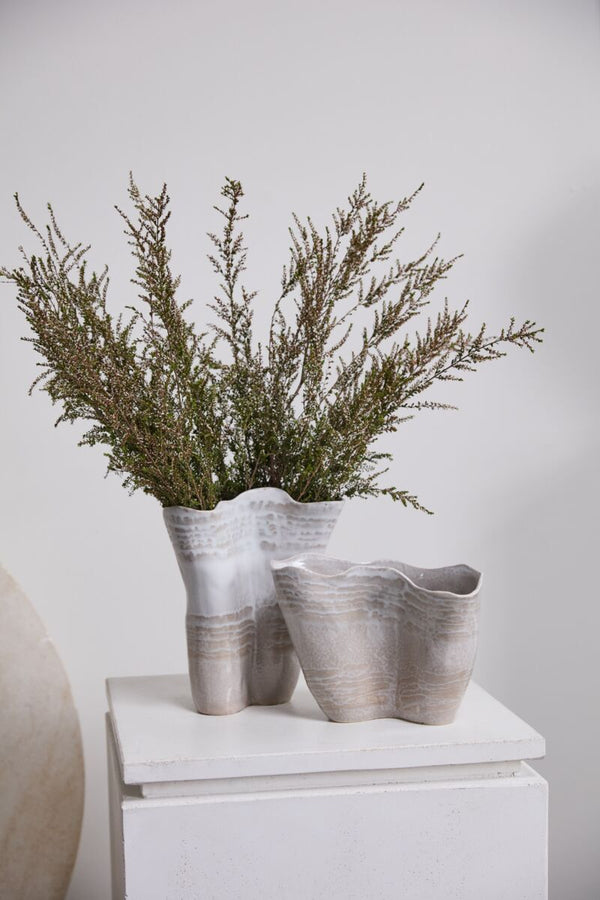 Claribel Vase, 11"H