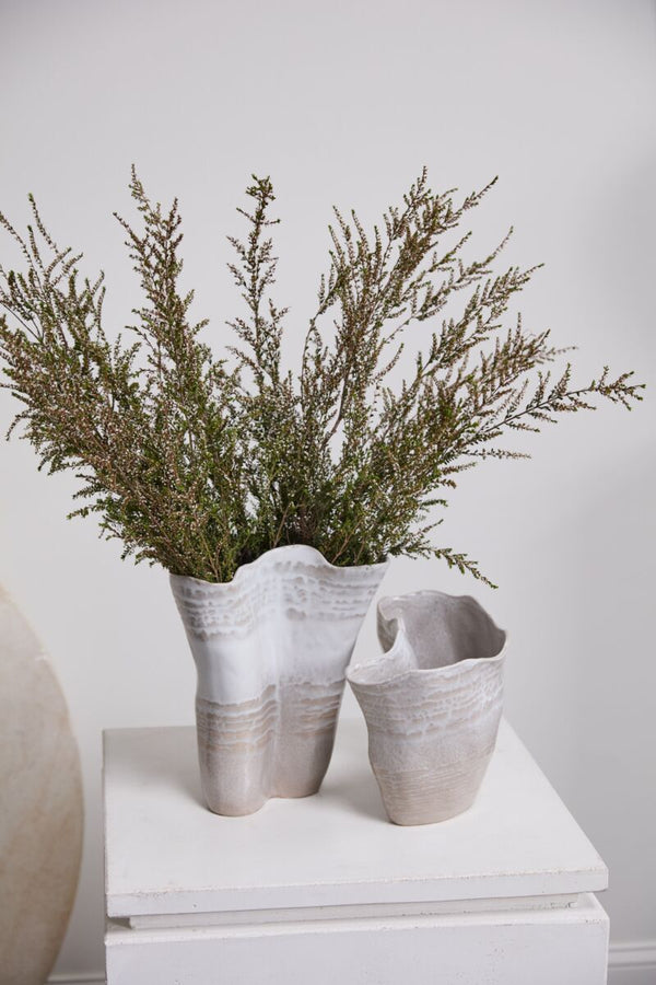 Claribel Vase, 11"H