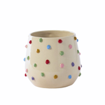 Colour Dot Pot, 5.25"Dia