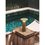 Cocktail Portable Outdoor Lamp, Olive