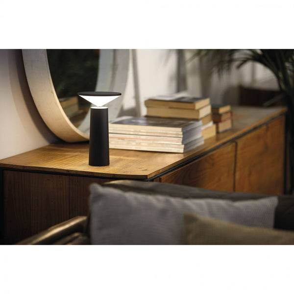 Cocktail Portable Outdoor Lamp, Black