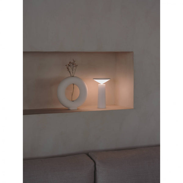 Cocktail Portable Outdoor Lamp, White