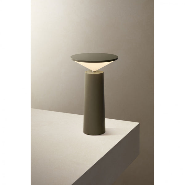 Cocktail Portable Outdoor Lamp, Olive