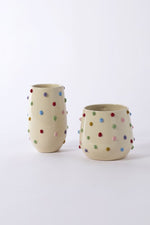 Colour Dot Pot, 5.25"Dia