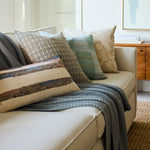 Honeycomb Silk Pillow Cover - Arctic Blue, 20" x 20"