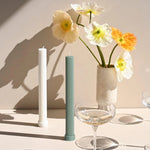 Column Pillar Candle Duo, Eucalyptus