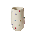 Colour Dot Vase, 4"Dia