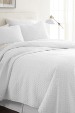 Martex Ultra Touch Suites Coverlet, White