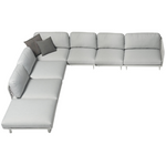 Club Sectional (Left or Right), 144" x 91"