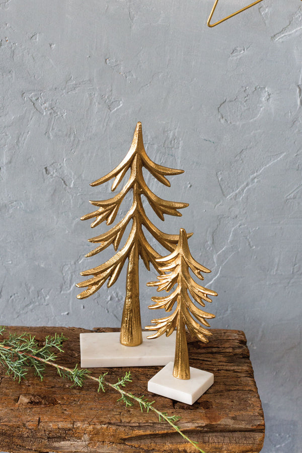 Crisp Tree, Gold, 14.25"