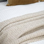 Crochet Bleach Oversized Throw, 44" x 96"