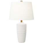 Waveland Table Lamp, Porous White