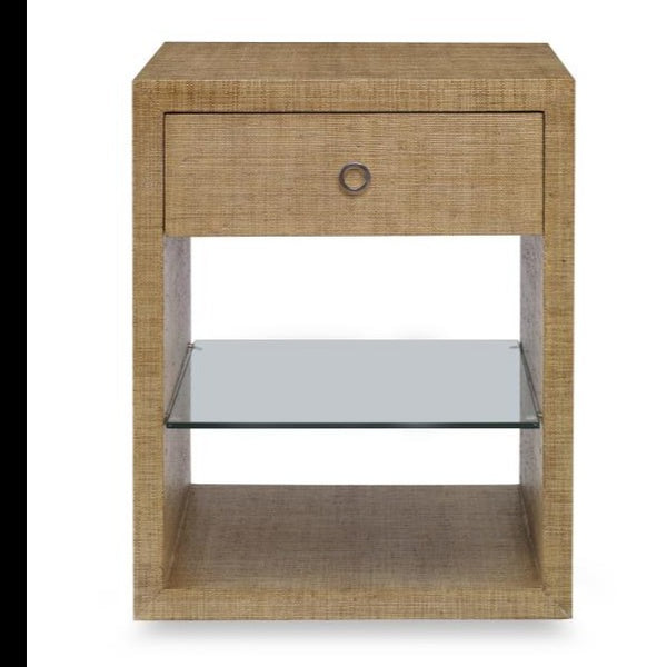 Charleston Small Nightstand, Sand, 24"W