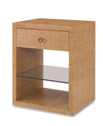 Charleston Small Nightstand, Sand, 24"W