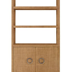 Charleston Bookcase, Sand, 36"W x 16"D x 72"H