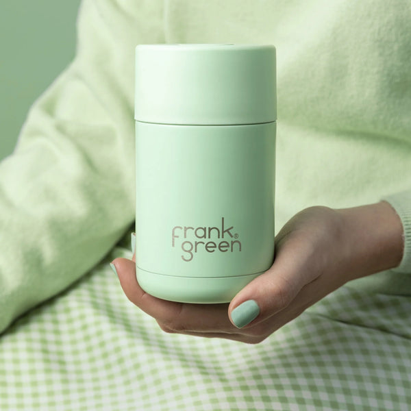 Ceramic Reusable Cup 12oz, Mint Gelato