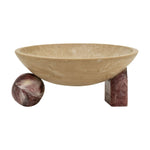 Dahlia Bowl, 13"W x 12.5"D