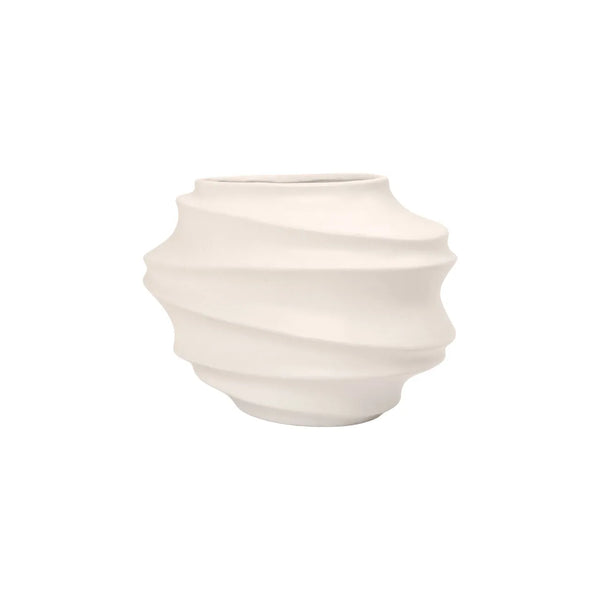 Nazra Wide Vase, 8"H