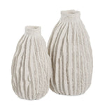 Ivory Ridge Vases, 2 Sizes