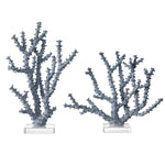 Blue Coral Set of 2