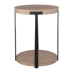 Palisade Side Table, Natural, 19"Dia x 24"H