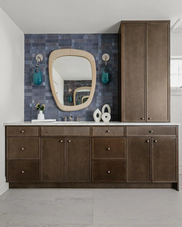 Aidan Mirror Khaki, 32"W x 42"H