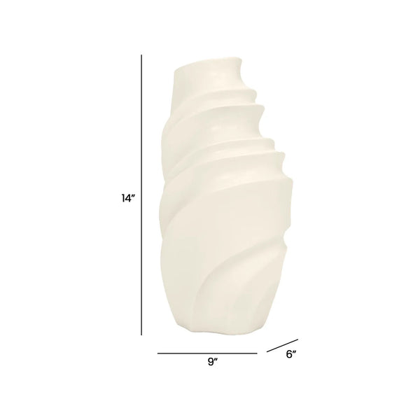 Nazra Short Vase, 14"H