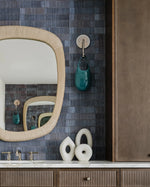 Aidan Mirror Khaki, 32"W x 42"H