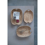 Hand-Woven Water Hyacinth Baskets