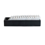 Handmade Alabaster Dominoes Set in Soapstone Box