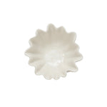 Stoneware Fluted Bowl, White, Small