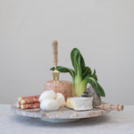 Marble Lazy Susan, 14"Dia