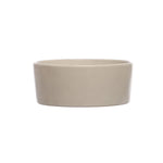 Debossed Stoneware Pet Bowl w/ Paw Print