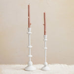 Metal Taper Holder, Sand Finish, 16.75"