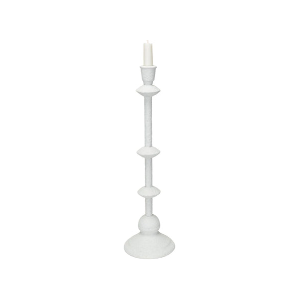 Metal Taper Holder, Sand Finish, 16.75"