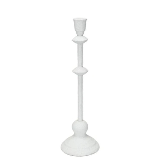 Metal Taper Holder, Sand Finish, 14"