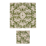 Paper Cocktail Napkins w/ Abstract Leaf Design, 50pk