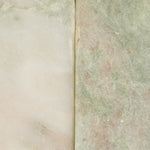 Marble Bookends, Green Melange, Set of 2