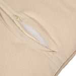 Linen Palm Printed Pillow, 24" x 24"