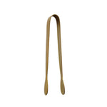 Stainless Steel Ice Tongs, Gold Finish