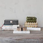 Handmade Mango Wood & Resin Striped Box
